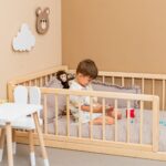 Montessori bed van beukenhout met uitvalbeveiliging - galeriefoto 4 | Cozy Collections
