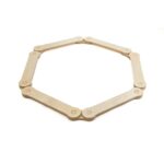 Modulaire evenwichtsbalk van natuurhout | 6-delige Montessori-set voor motoriek, 2-8 jaar - galeriefoto 2 | Cozy Collections